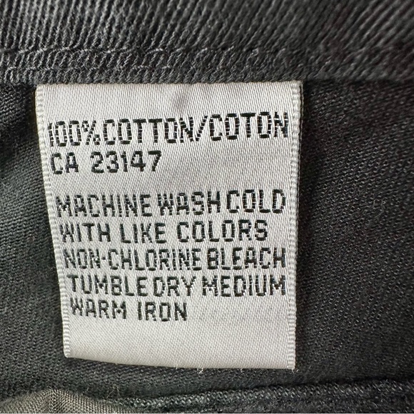 TALBOTS Denim Shorts Womens Size 18 Blk NWT High Waist 18.25 100%Cotton 5 Pocket - Picture 7 of 10